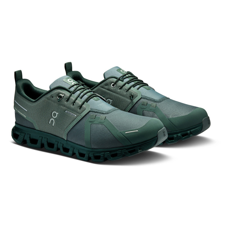 Pánské boty On CLOUD 6 WATERPROOF  - tmavě zelená