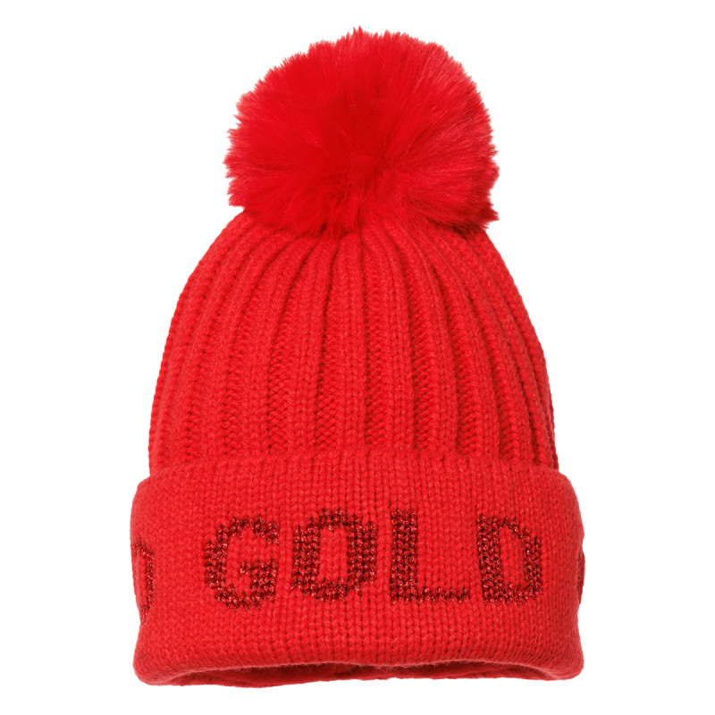 Dámska čiapka Goldbergh HODD  - červená