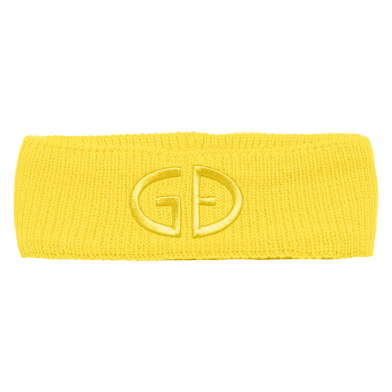 Dámska čelenka Goldbergh WARMTH  - žltá