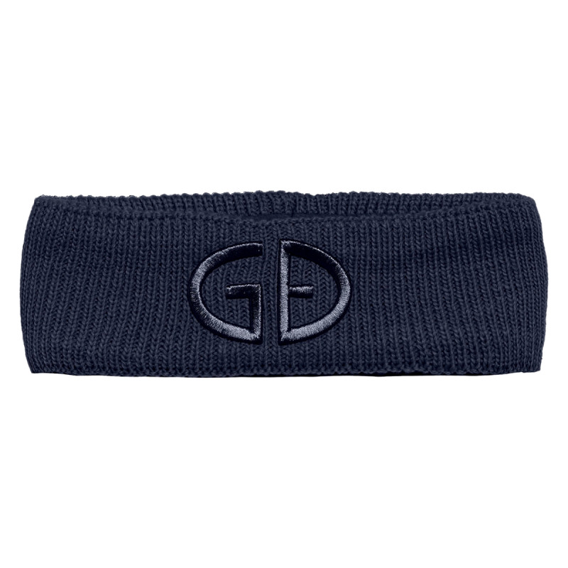 Dámska čelenka Goldbergh WARMTH  - tmavo modrá