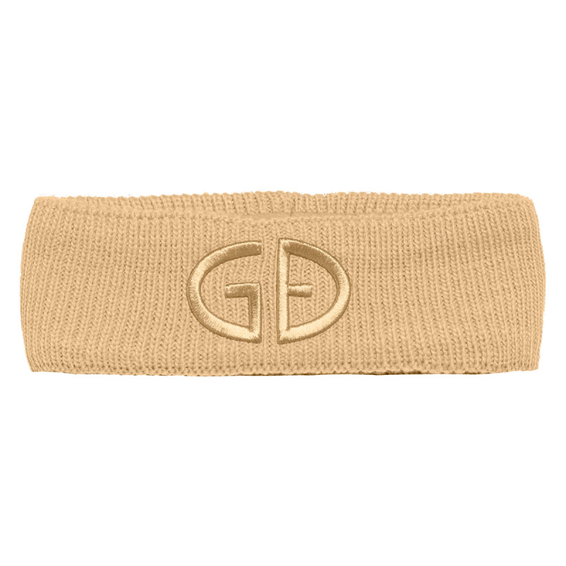 Dámska čelenka Goldbergh WARMTH  - svetlo hnedá