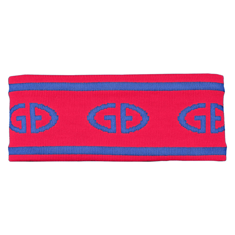 Dámska čelenka Goldbergh TIARA  - tmavo ružová