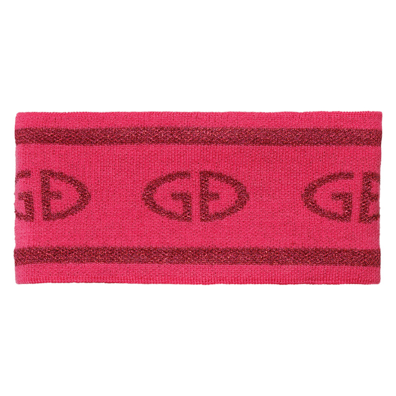 Dámská čelenka Goldbergh LIA  - tmavě růžová