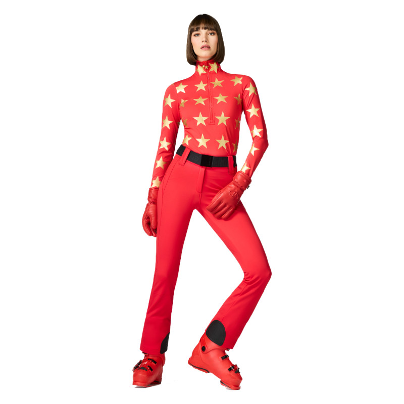 Dámske lyžiarské nohavice Goldbergh PIPPA  - červená