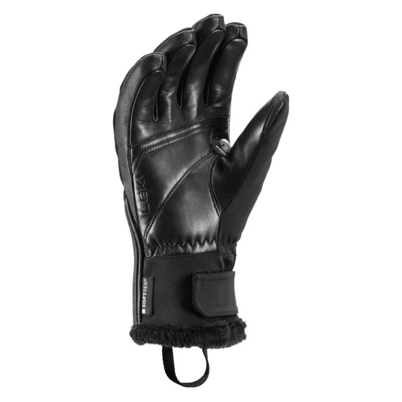 Dámske lyžiarské rukavice Leki VALLARTA 3D  - čierna