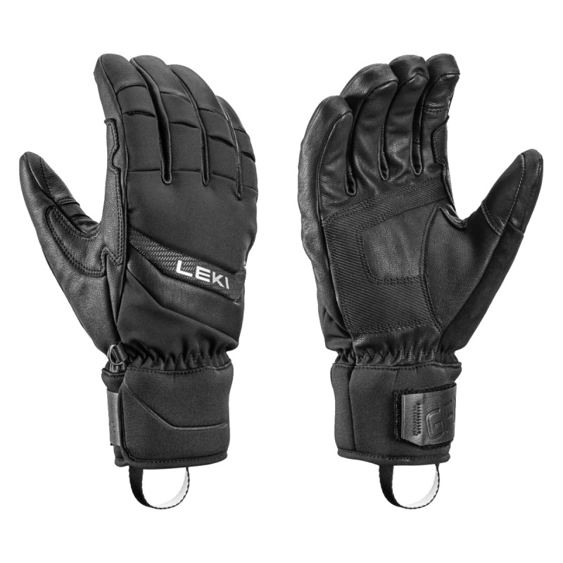 Pánske lyžiarské rukavice Leki GRIFFIN BASE ZERO  - čierna