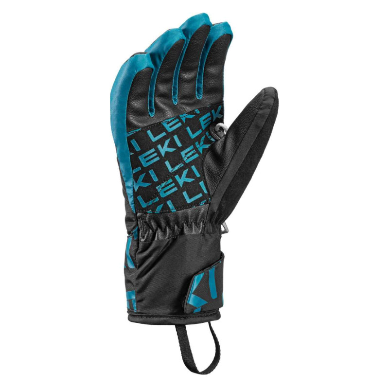 Chlapecké lyžařské rukavice Leki AIR SWTCH 3D JUNIOR  - černá