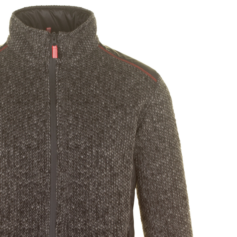 Pánska bunda Almgwand DIELECK  - tmavo šedá