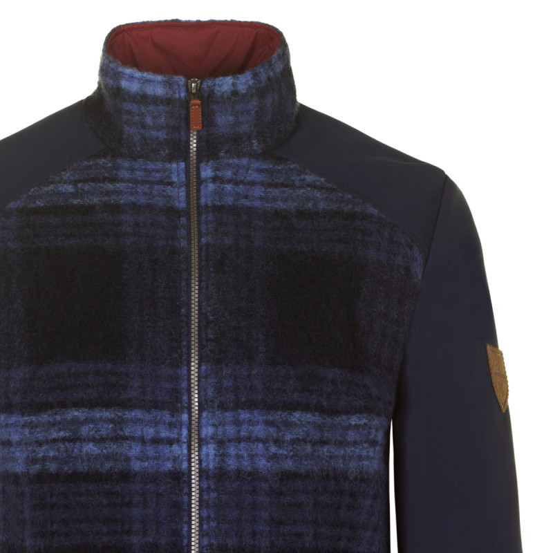 Pánska bunda Almgwand BISAMBERG  - tmavo modrá