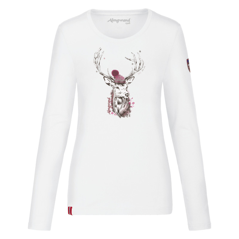 Dámske tričko Almgwand TENNERALM  - biela