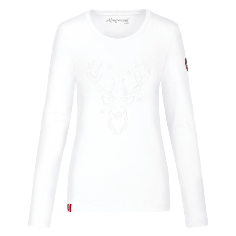 Dámske tričko Almgwand TUFLEINALM  - biela