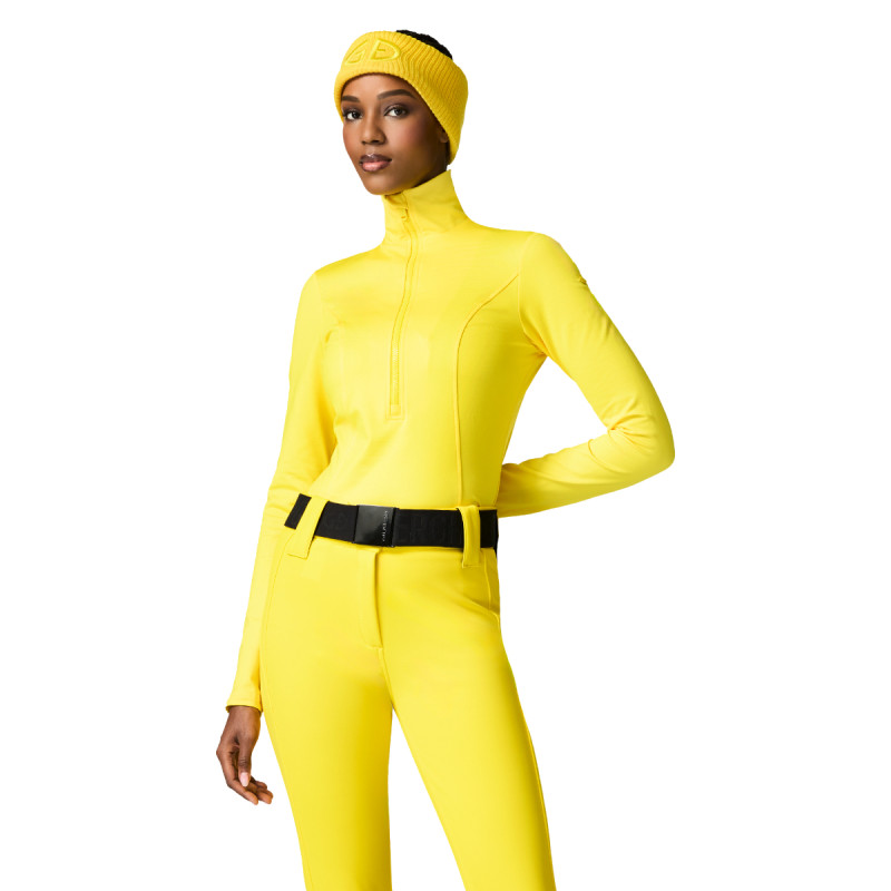 Dámská mikina Goldbergh SERENA  - žlutá