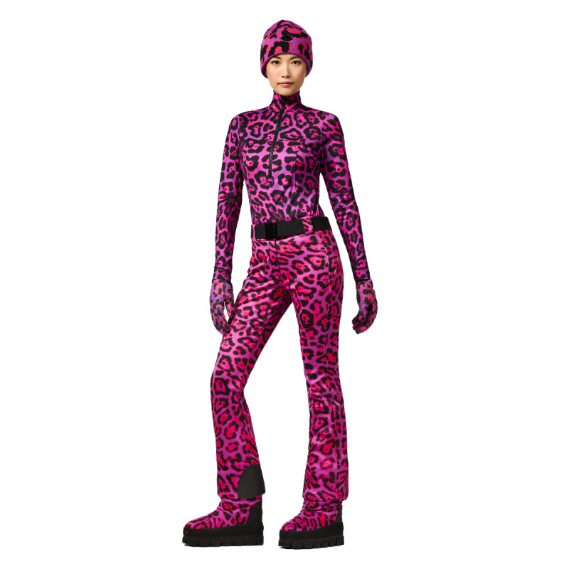 Dámska lyžiarská mikina Goldbergh LEONA  - fialová