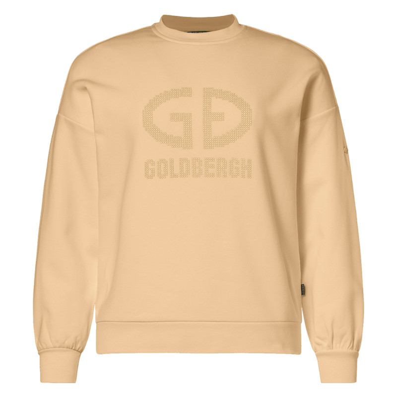 Dámska mikina Goldbergh ALESSANDRA  - svetlo hnedá