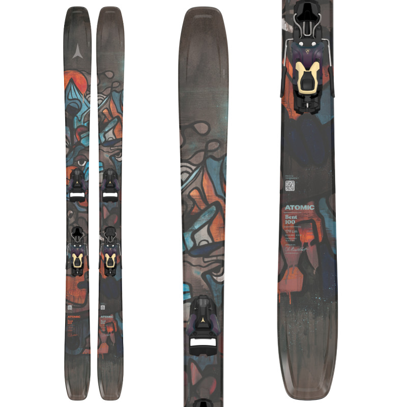 Lyže Atomic BENT 100 + STRIVE 12 GW