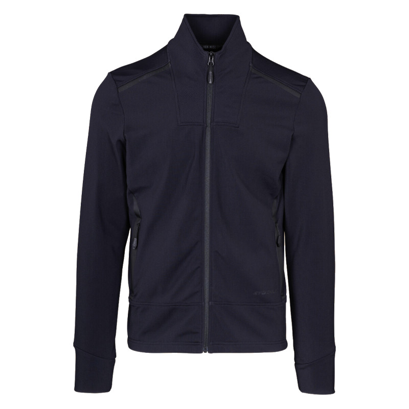 Pánska lyžiarská mikina Stöckli TECHNOSTRETCH RACE  - čierna