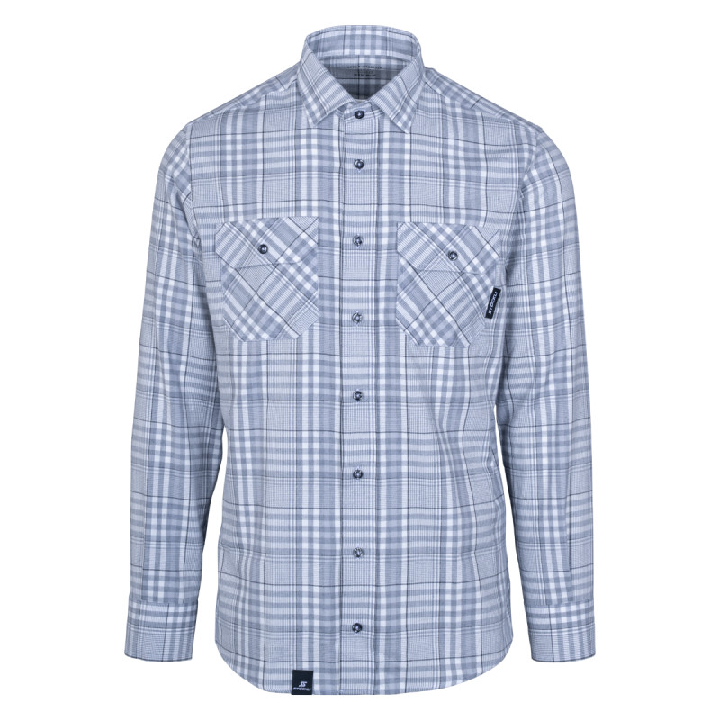 Pánská košile Stöckli KARO  - světle šedá