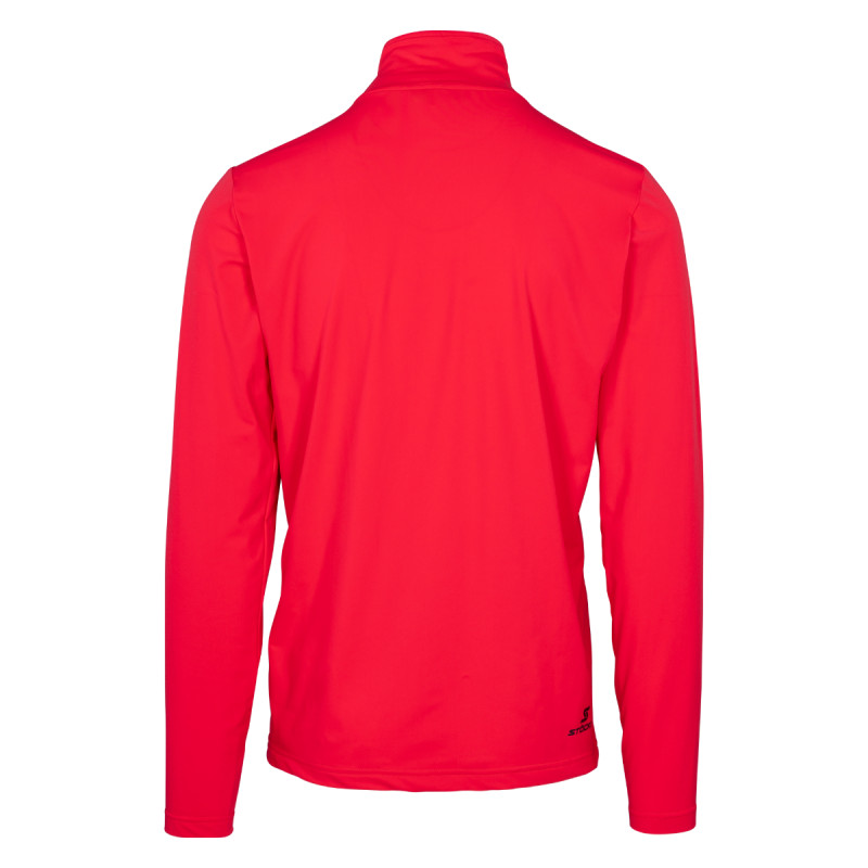Pánská lyžařská mikina Stöckli FUNCTIONAL SHIRT RACE  - červená
