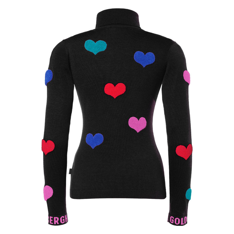 Dámský svetr Goldbergh BACIO  - černá