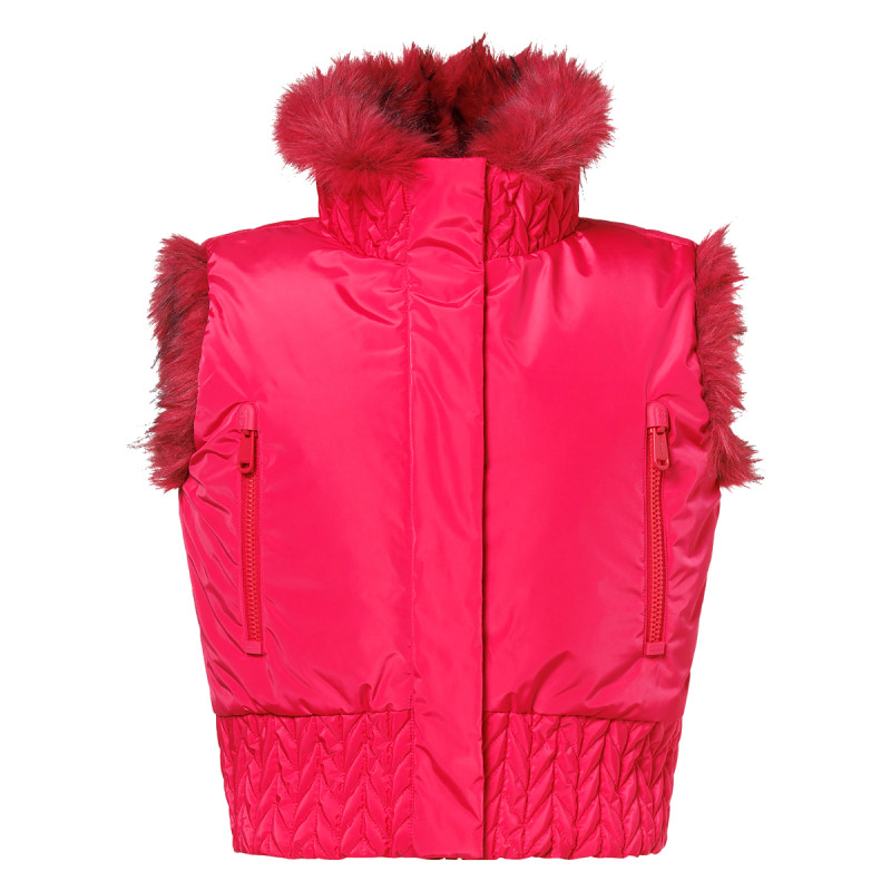 Dámská vesta Goldbergh DAHLIA  - tmavě růžová