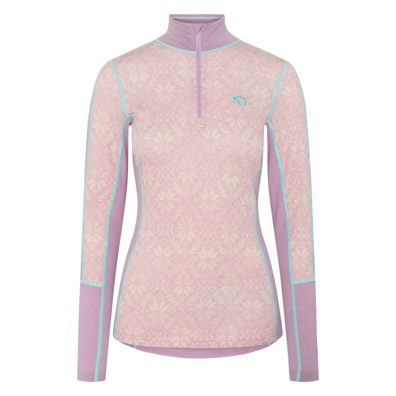 Dámske funkčné tričko Kari Traa ANNA H/Z  - svetlo ružová