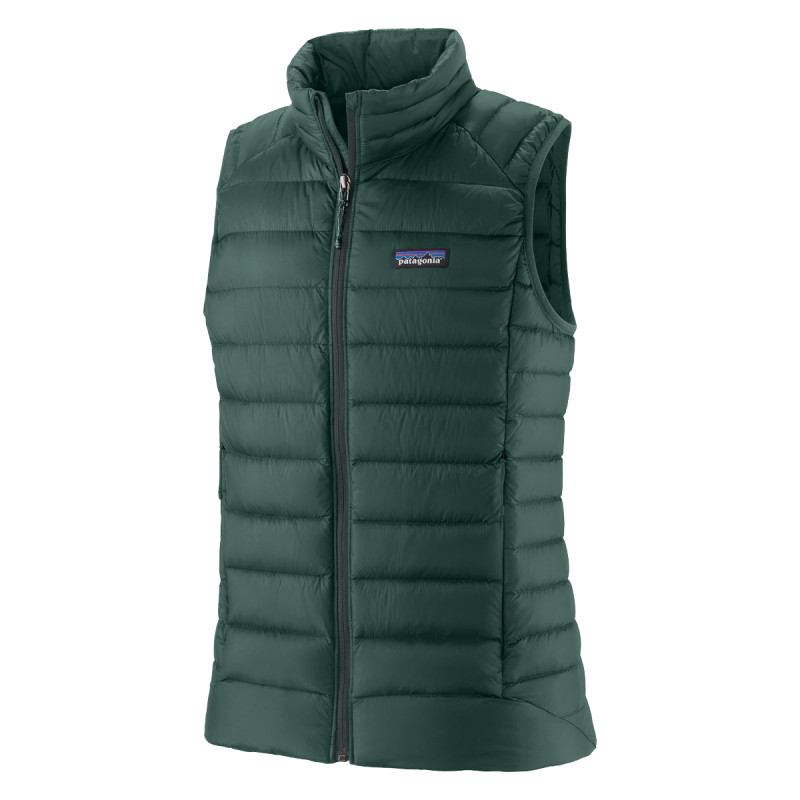Dámská vesta Patagonia DOWN SWEATER VEST  - tmavě zelená