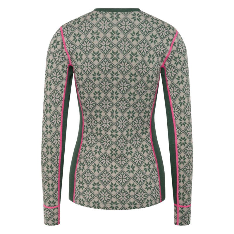 Dámske funkčné tričko Kari Traa ROSE LS  - khaki