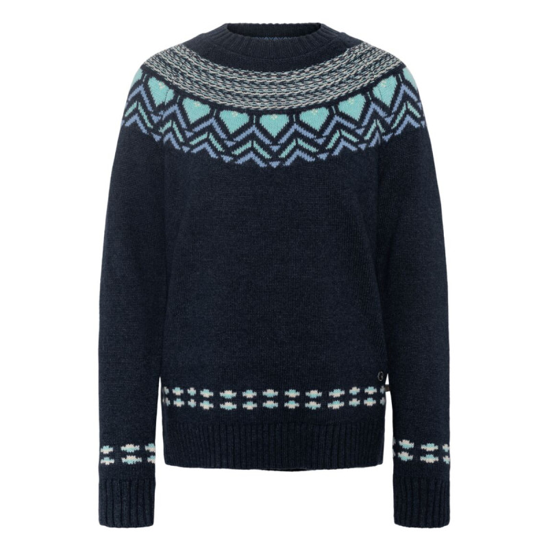 Dámský svetr Kari Traa SUNDVE  - tmavě modrá