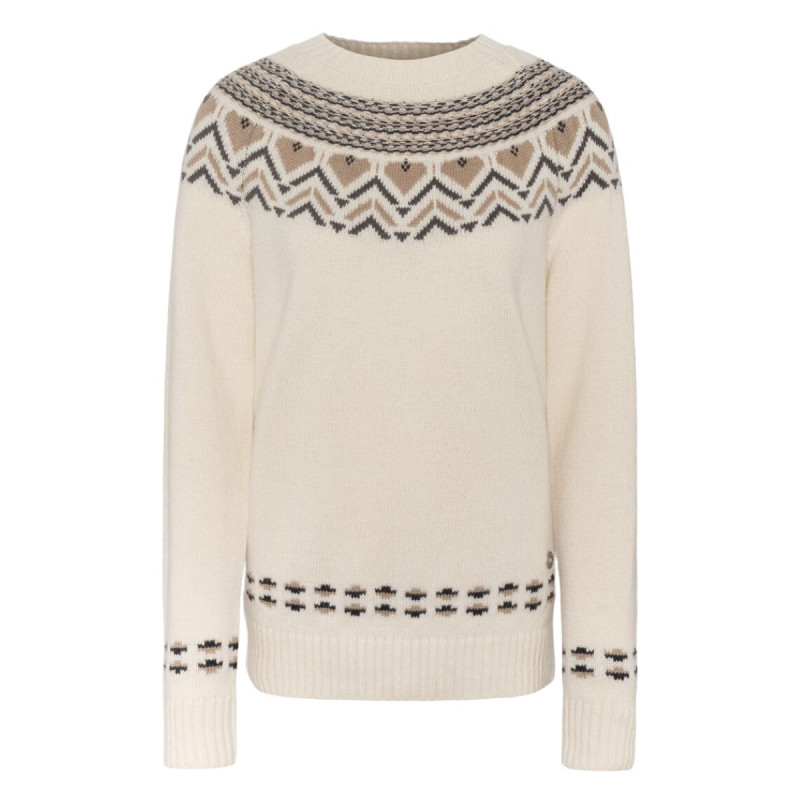 Dámsky sveter Kari Traa SUNDVE  - béžová