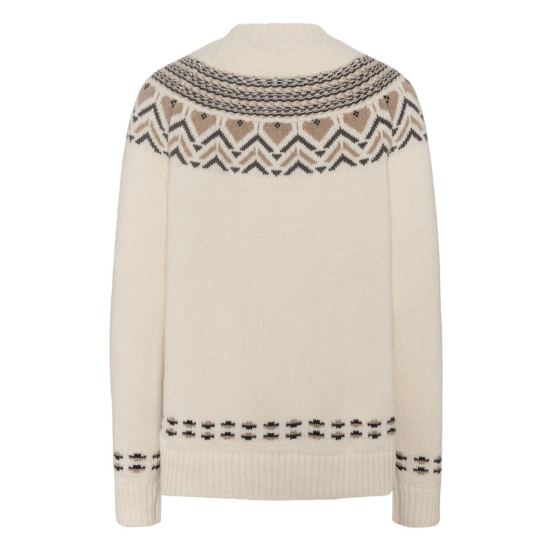 Dámsky sveter Kari Traa SUNDVE  - béžová