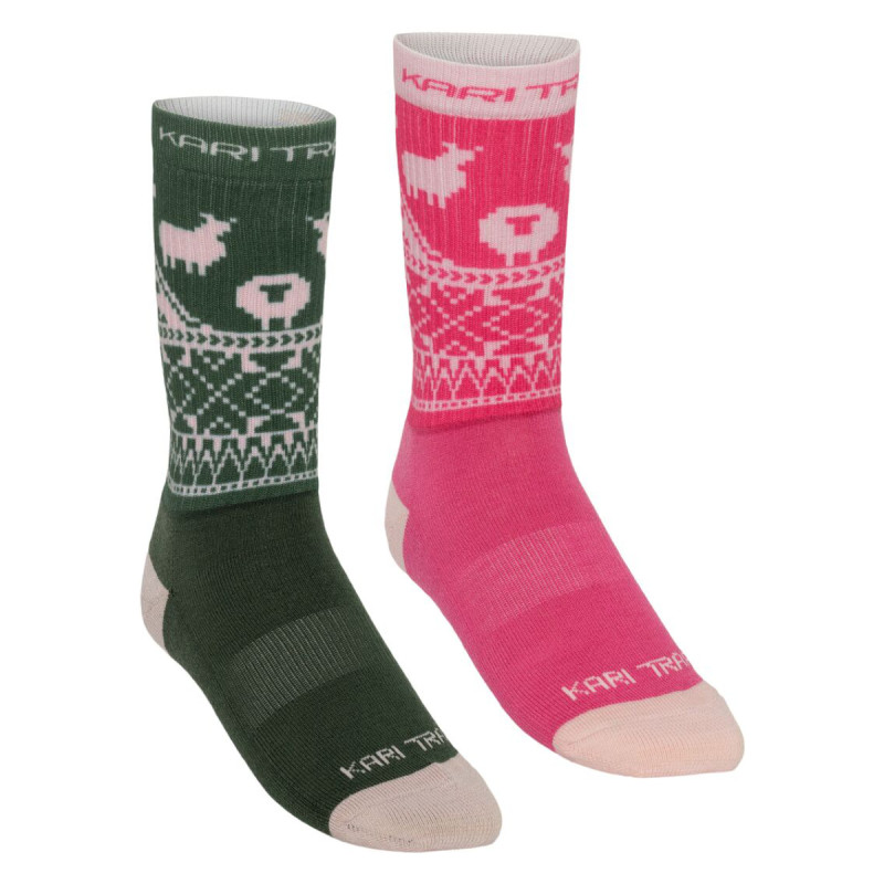 Dámske ponožky Kari Traa PUFFIN 2 PÁRY