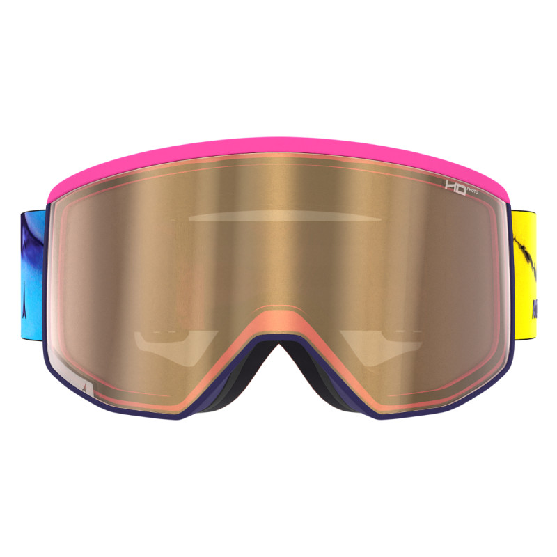 Lyžiarske okuliare Atomic FOUR PRO L SIGNATURE NMC  - ružová