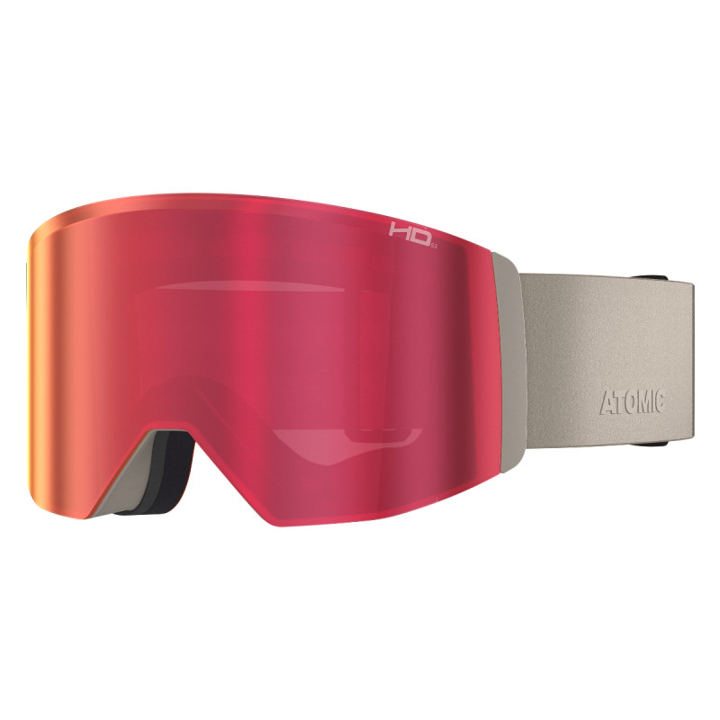 Lyžiarske okuliare Atomic FOUR Q L HD (2 ZORNÍKY)  - béžová