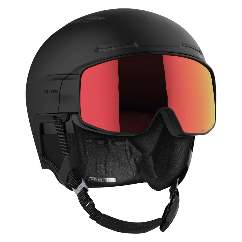 Lyžiarská prilba Salomon DRIVER PRIME SIGMA PLUS (2 ZORNÍKY)  - čierna