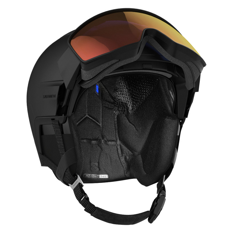 Lyžiarská prilba Salomon DRIVER PRIME SIGMA PLUS (2 ZORNÍKY)  - čierna