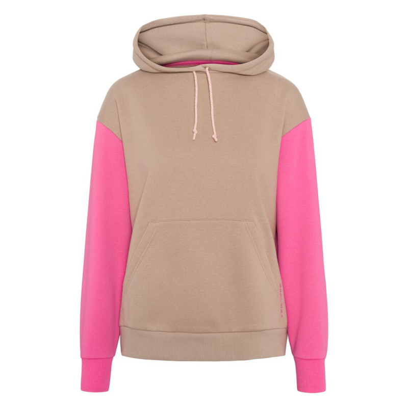 Dámska mikina Kari Traa ANELIE HOOD  - hnedá