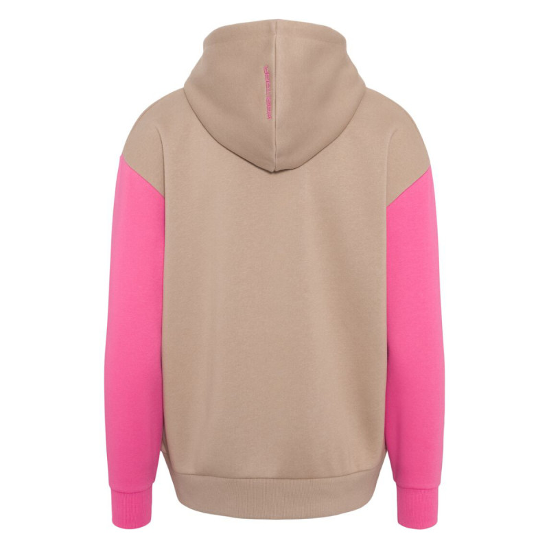 Dámska mikina Kari Traa ANELIE HOOD  - hnedá