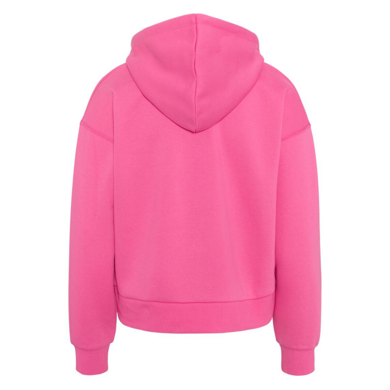 Dámska mikina Kari Traa ANELIE LOGO HOOD  - ružová