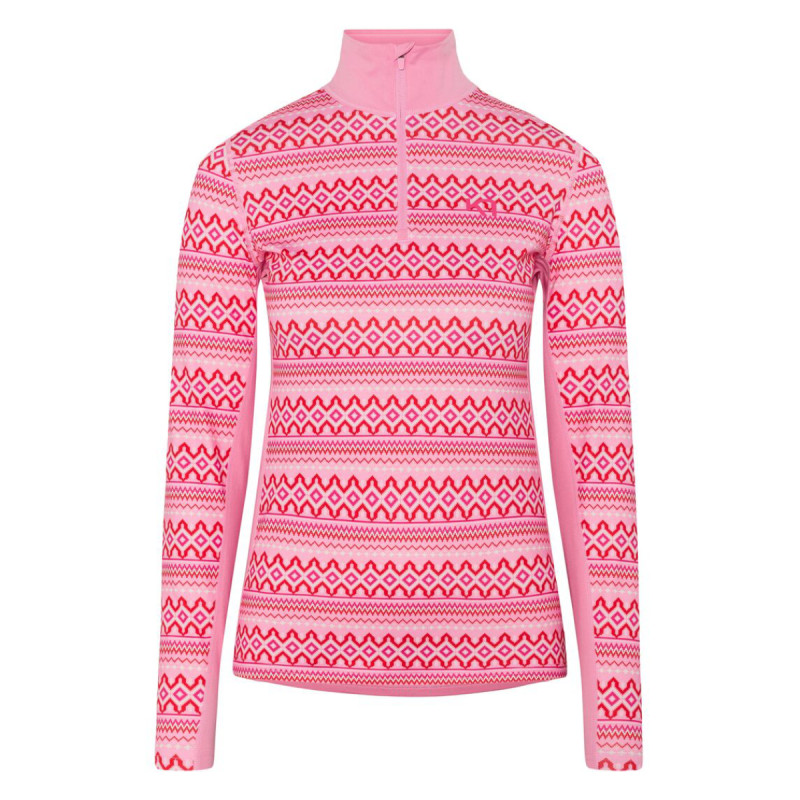 Dámske funkčné tričko Kari Traa LILJA H/Z  - ružová