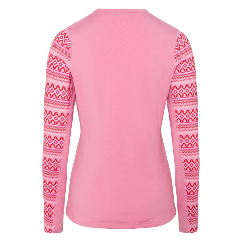 Dámské funkční tričko Kari Traa LILJA LS  - růžová