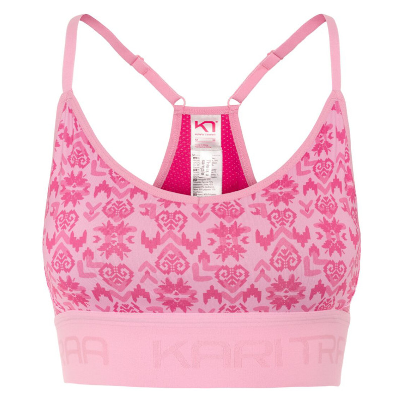 Dámská funkční podprsenka Kari Traa VAR  - růžová
