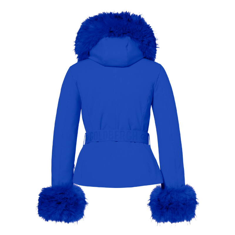 Dámska bunda Goldbergh GISELLE  - modrá