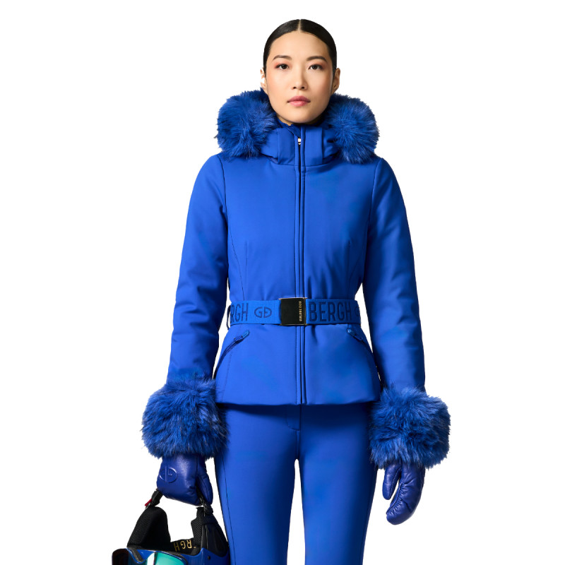 Dámska bunda Goldbergh GISELLE  - modrá