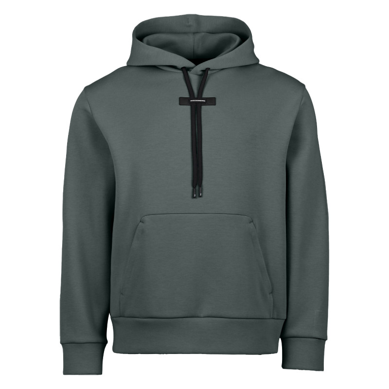Pánska mikina On FOCUS TECH HOODIE  - tmavo zelená