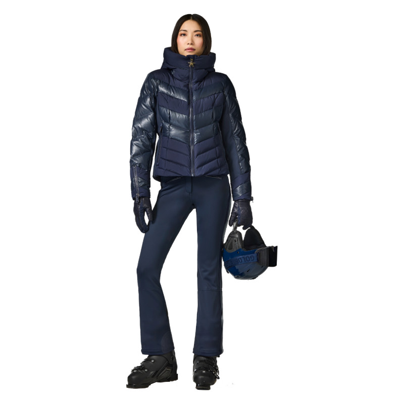 Dámska bunda Goldbergh ABISSO  - tmavo modrá