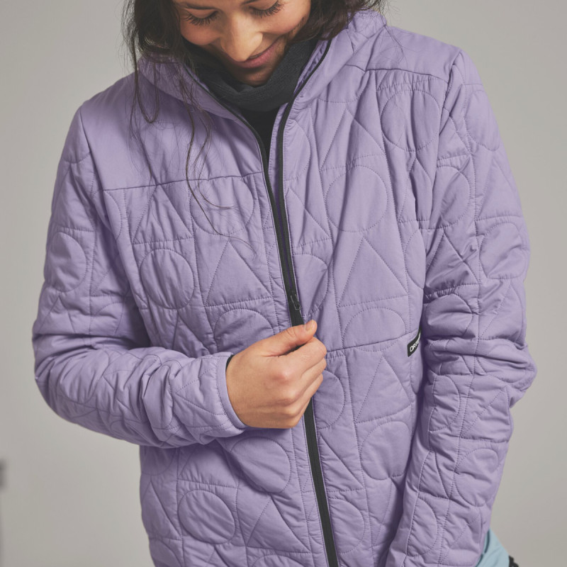 Dámska bunda Ortovox RAVINE METAWOOL 90  - svetlo fialová