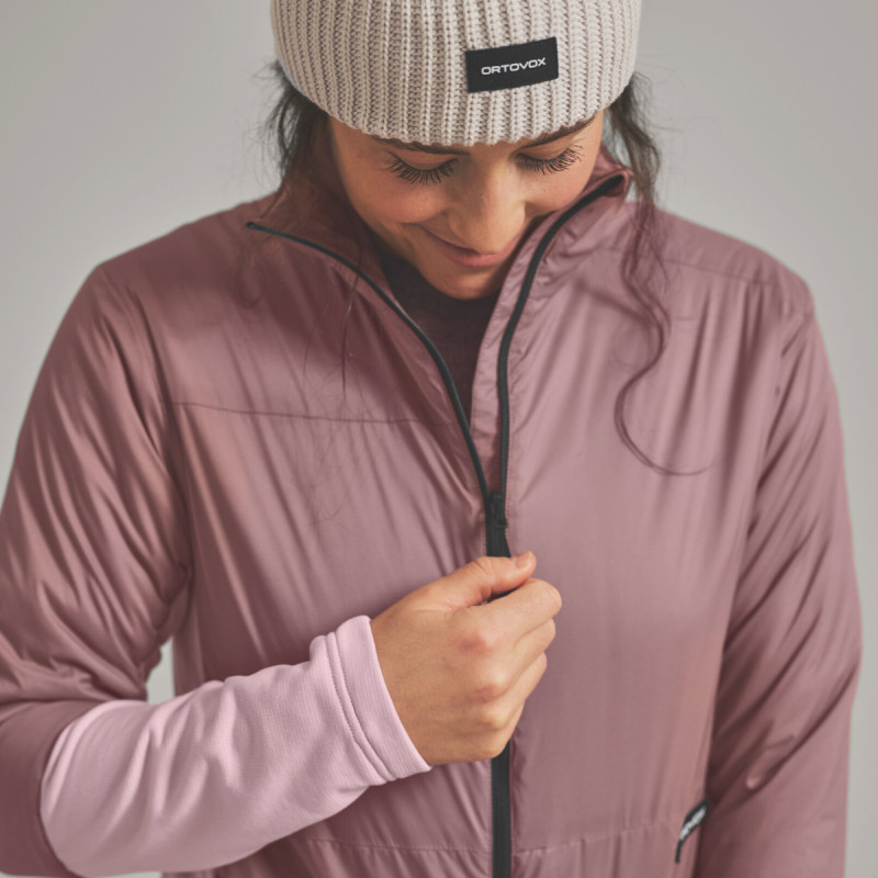 Dámska bunda Ortovox RAVINE METAWOOL 60  - tmavo ružová