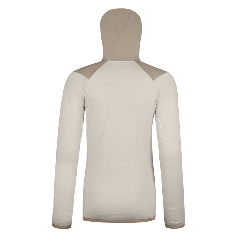 Dámská mikina Ortovox FLEECE GRID HOODY  - béžová