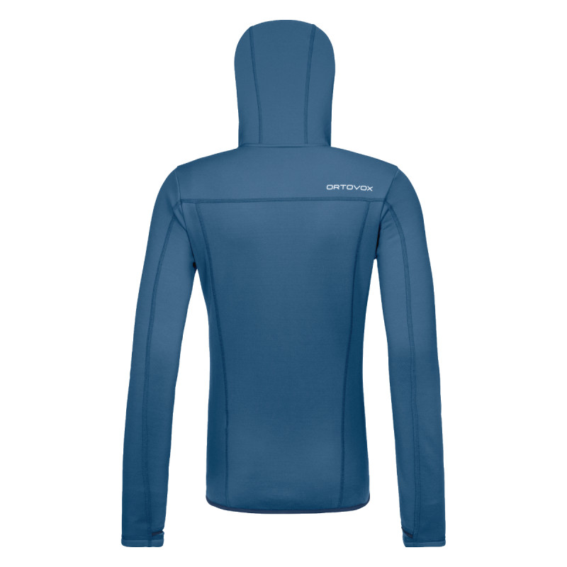 Dámska mikina Ortovox FLEECE HOODY  - modrá