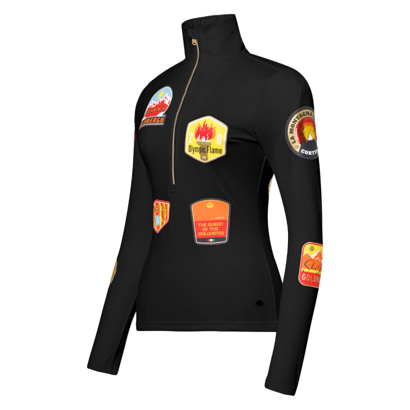 Dámska mikina Goldbergh TRIUMPH  - čierna